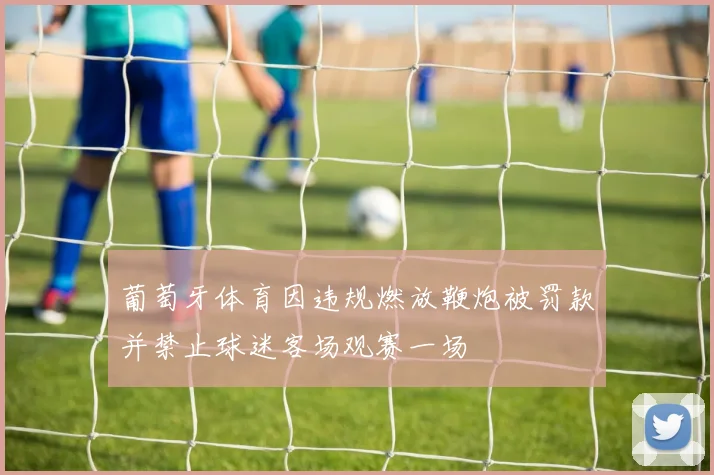 葡萄牙体育因违规燃放鞭炮被罚款并禁止球迷客场观赛一场